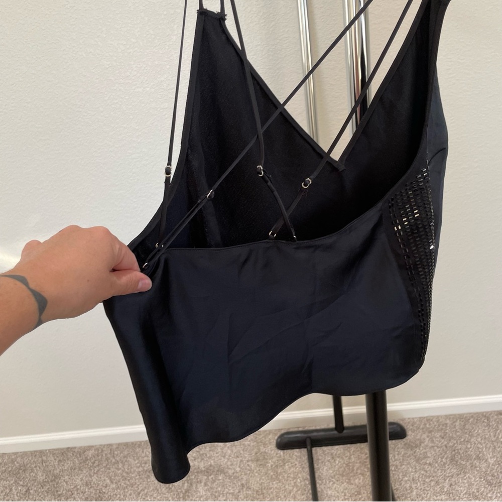 Victoria's Secret Black Strappy Top - Picture 7 of 7